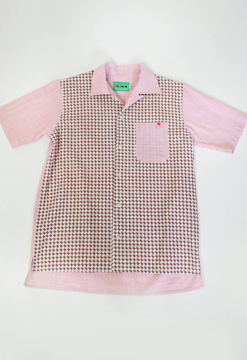 Chemise boutonnée "Beetletooth" - Vieux Rose