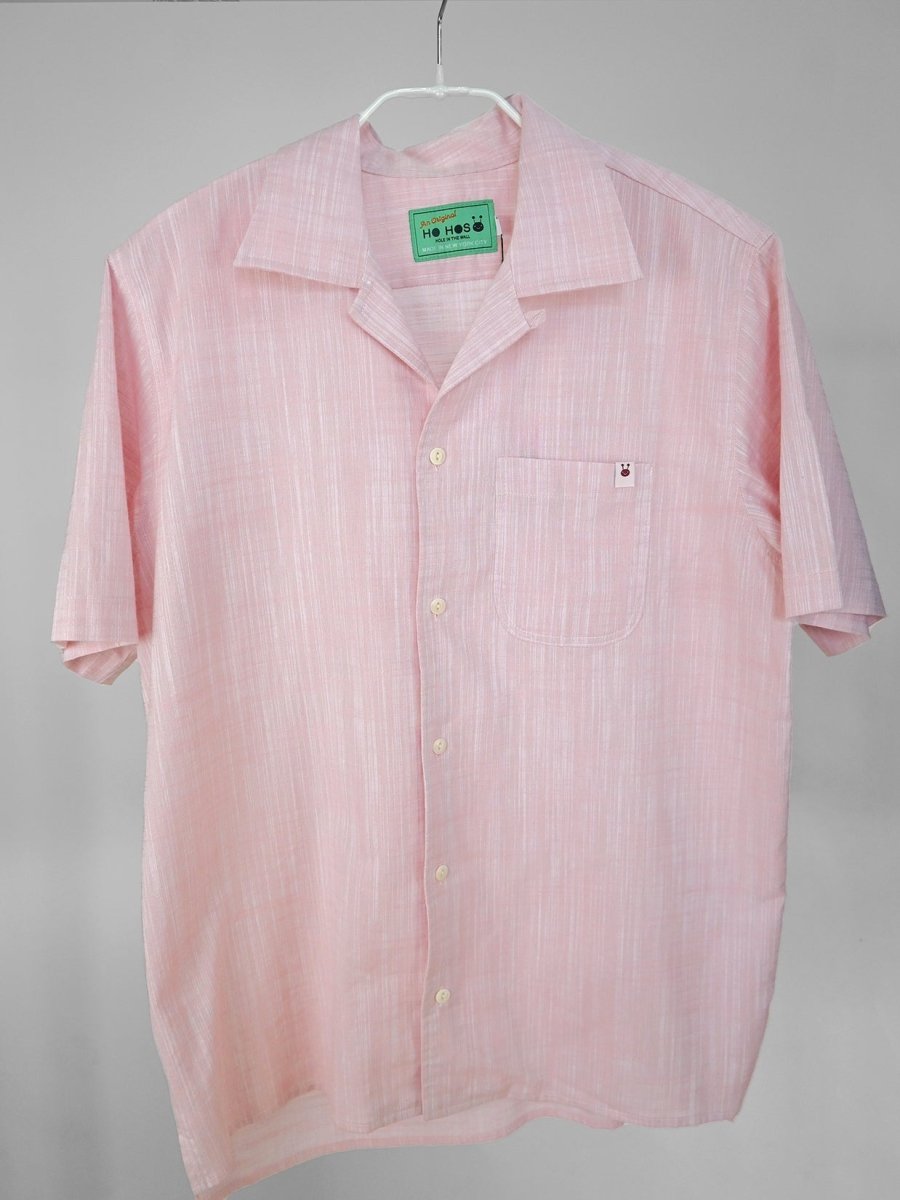 Vintage Nippon Oil Eneos Japan Short outlet Sleeve Button Up Shirt Large L Rare Pink