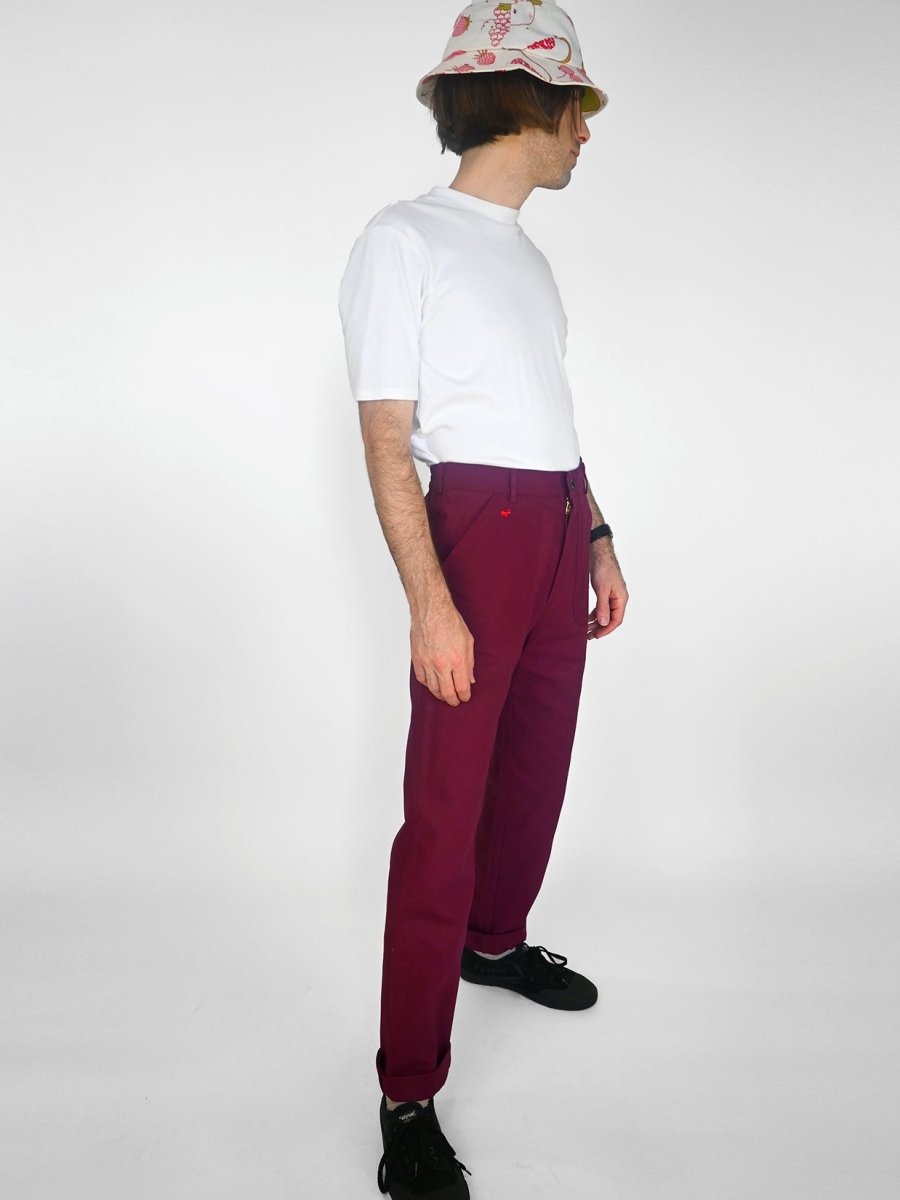 Pantalon de Travail "Fire Ant" - Sangria