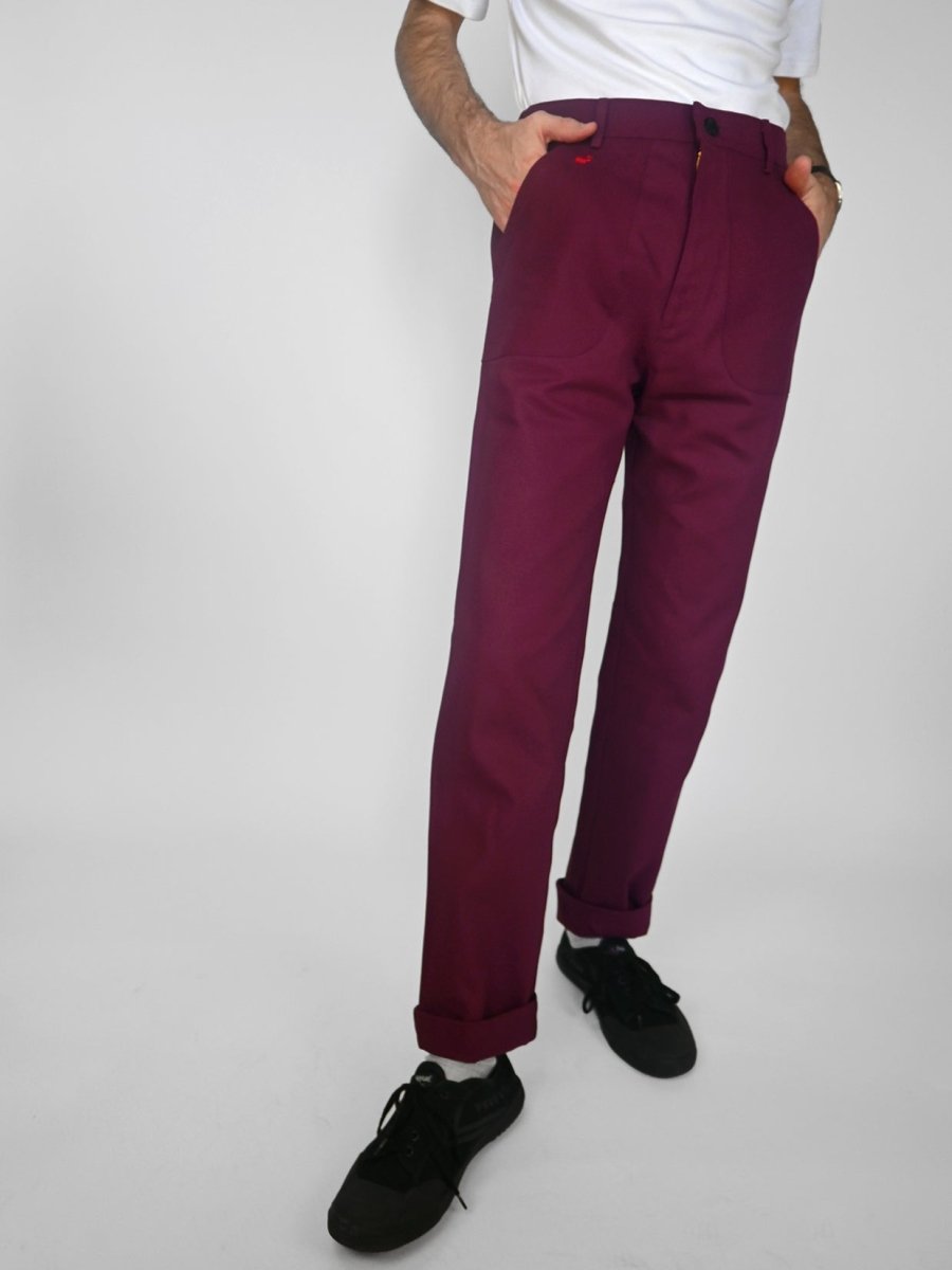 "Fire Ant" Pant - Sangria