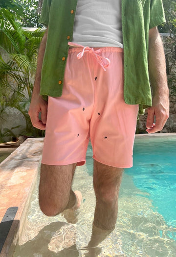 Ants on Your Pants Shorts - Pink Lemonade