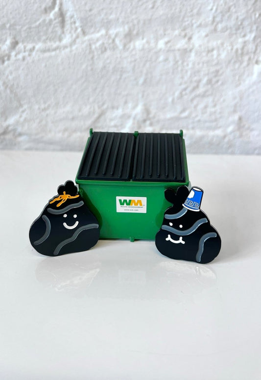 Juego de pines esmaltados "Trash Pals"