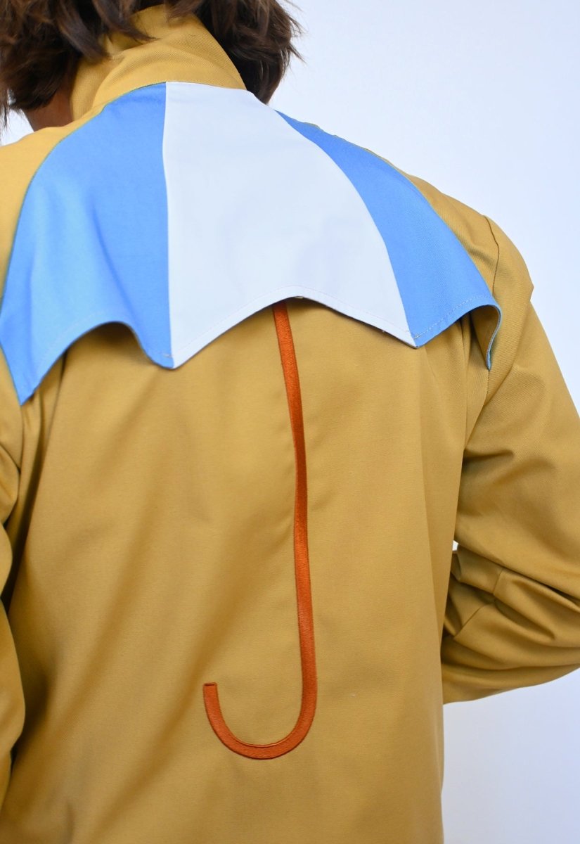 umbrella design light jacket Oeko-Tex rpet and organic cotton YKK zipper